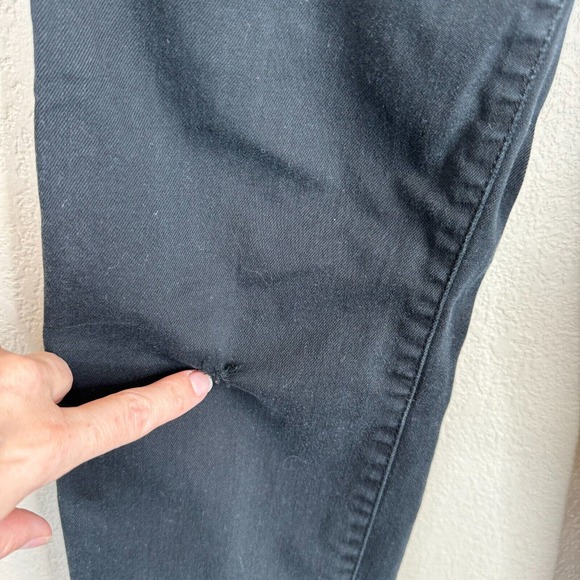 Acne Studios Women's Needle Wet Cash Denim Jeans Black Size 23 - Picture 6 of 15